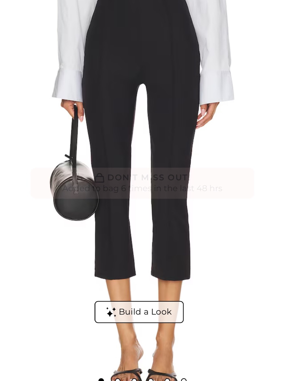 Marnie Capri Pant in Black Lovers and Friends Size M
